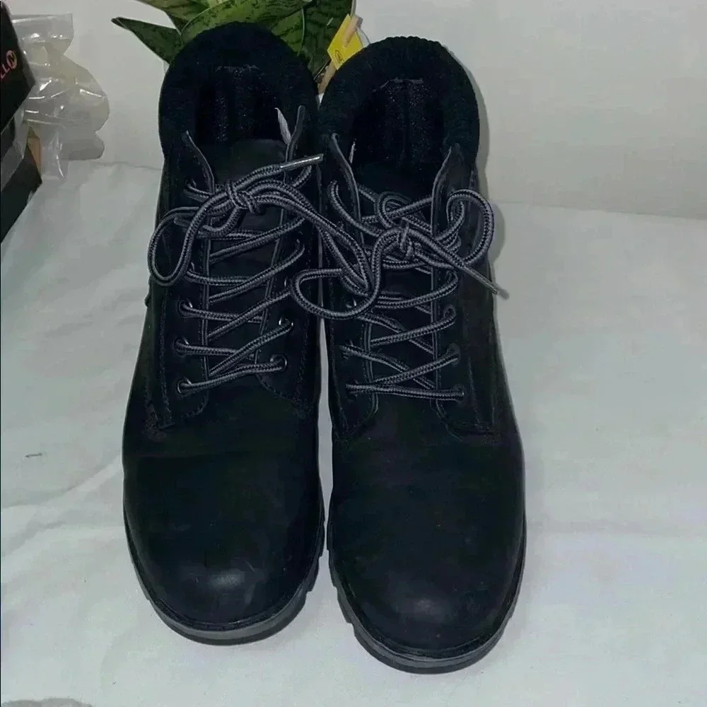 Combat Boots-Black 8.5 - Picture 2 of 8